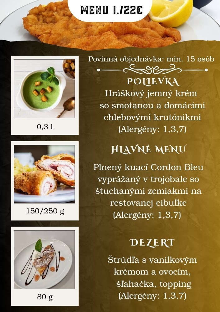 Eventové menu