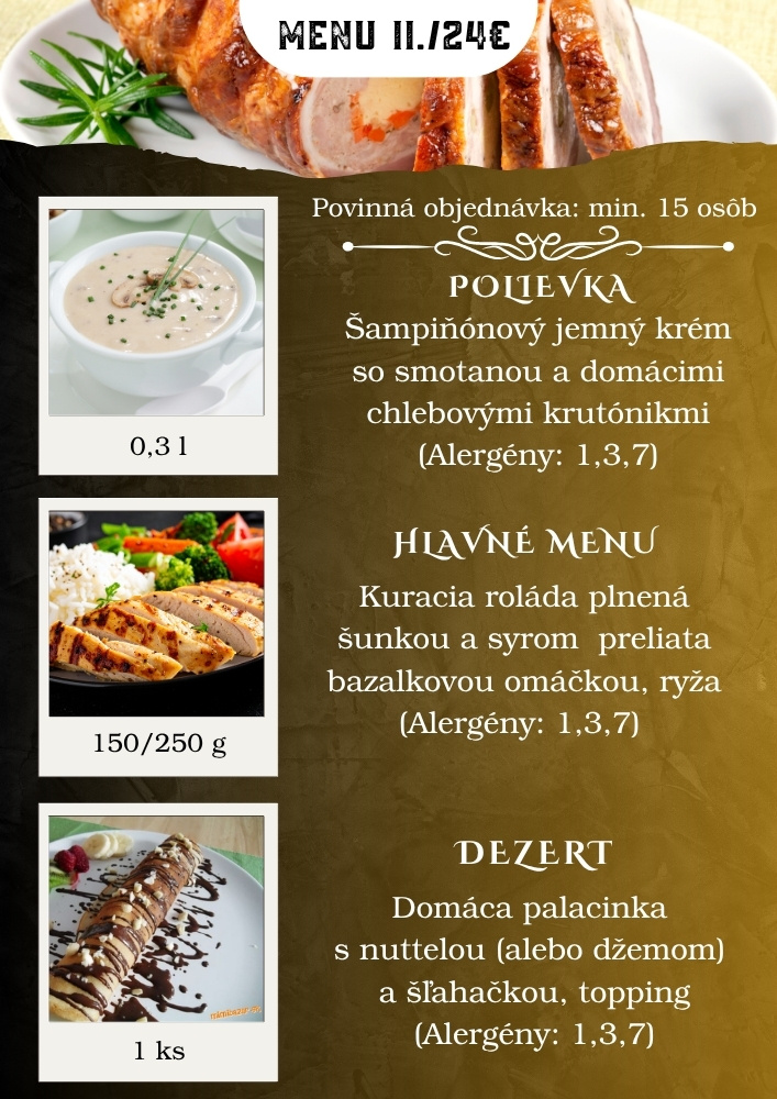 Eventové menu