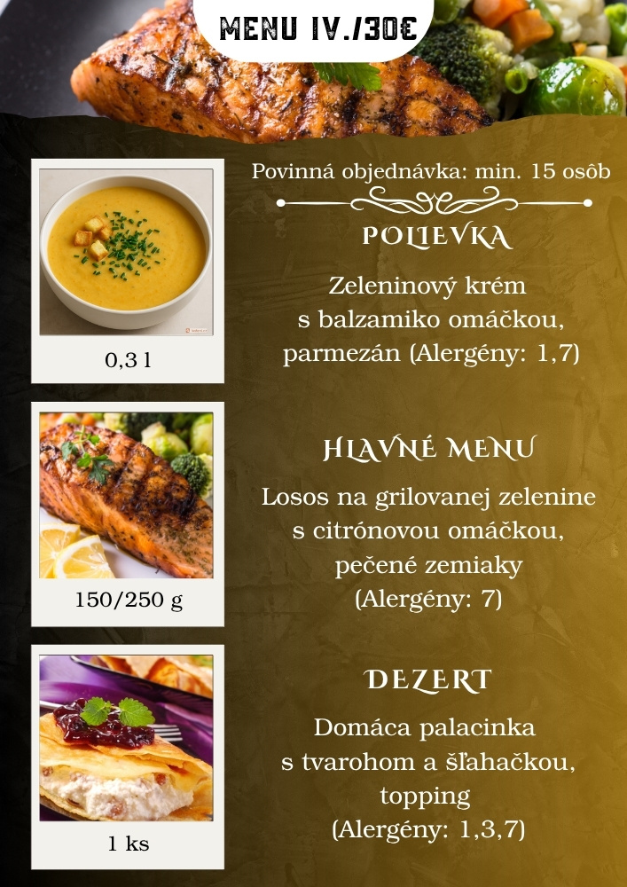 Eventové menu