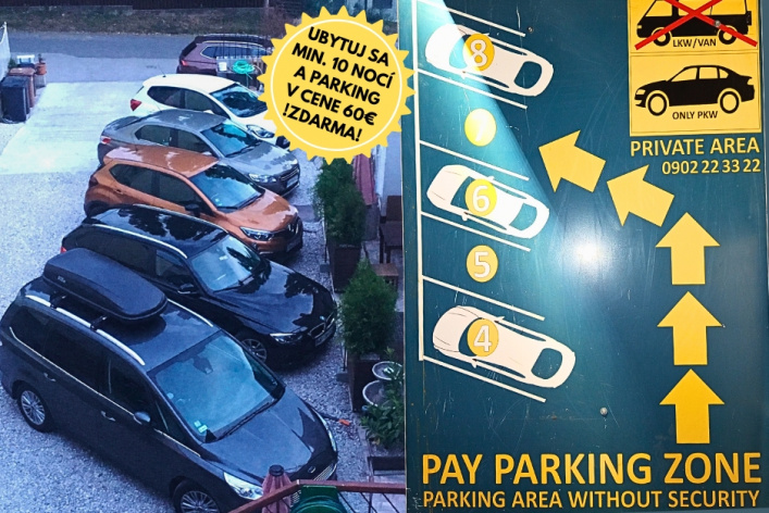 Platený privátny parking