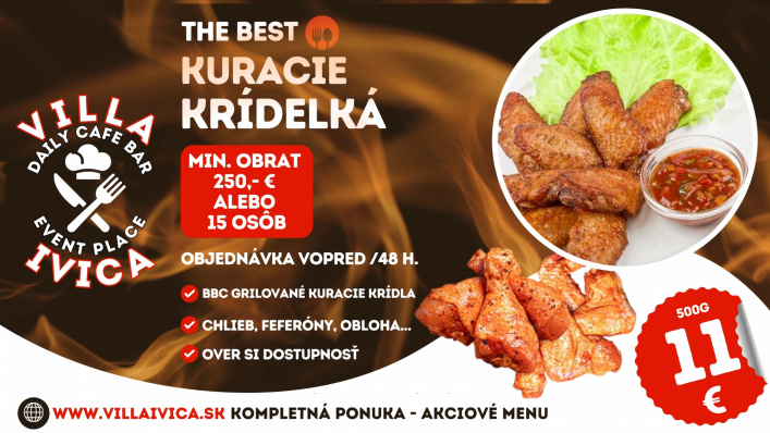 Akciové menu Akciové menu