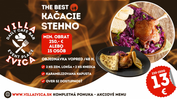 Stravovanie - Akcie a zľavy