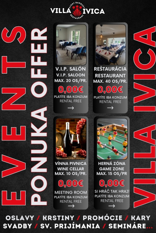 Weekend menu